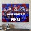 Avalanche 2022 Western Conference Champions In Stanley Cup Home Decor Poster Canvas