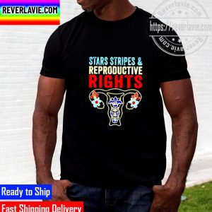 Awesome Uterus Stars Stripes And Reproductive Rights Unisex T-Shirt