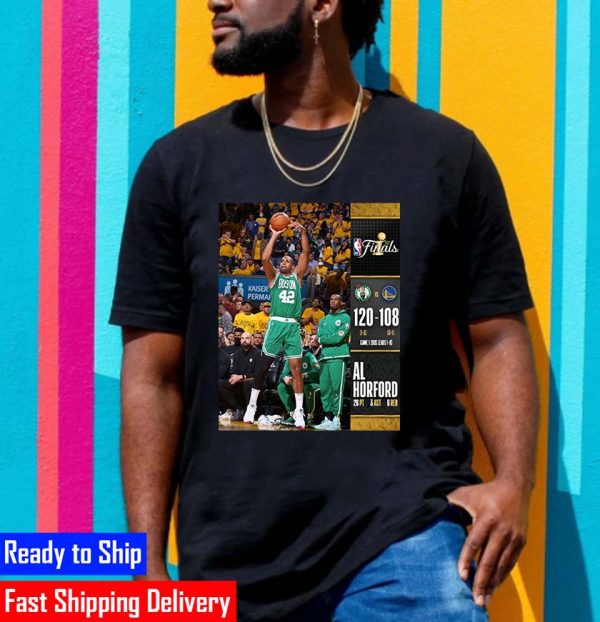 Boston Celtics Stun Warriors To Win Game 1 of The NBA Finals 120-108 Gift Unisex T-Shirt
