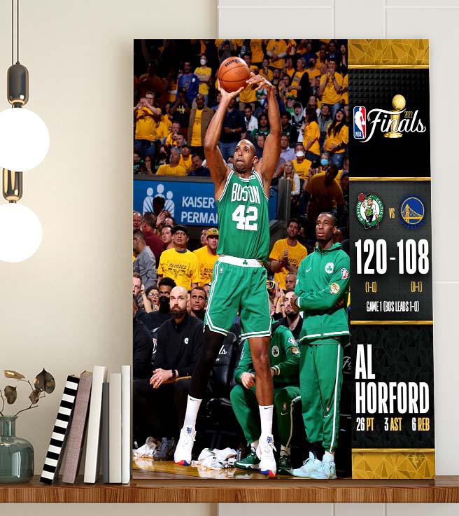 Boston Celtics Stun Warriors To Win Game 1 of The NBA Finals 120-108 Home Decor Poster Canvas Boston Celtics Stun Warriors To Win Game 1 of The NBA Finals 120-108 Home Decor Poster Canvas