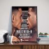 The Final Unification Kambosos Jr vs Haney Wall Decor Poster Canvas