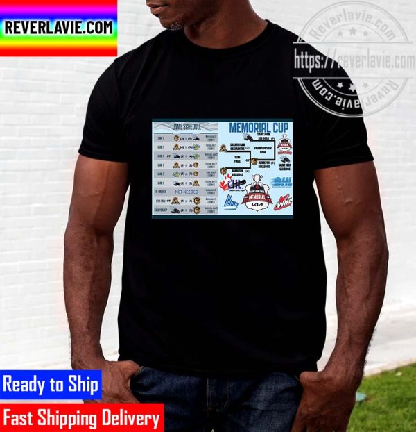 Canadian Hockey League 2022 Memorial Cup Championship Final Complete Saint John Sea Dogs are the 2021-2022 CHL Memorial Cup Champions Unisex T-Shirt
