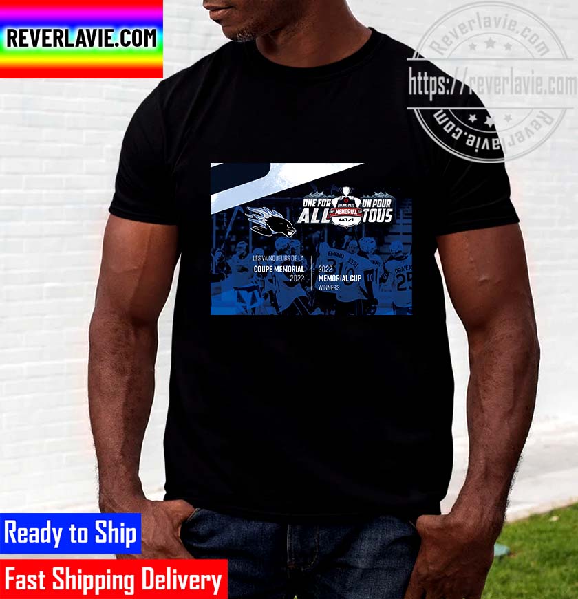 Canadian Hockey League Saint John Sea Dogs Champs 2022 Memorial Cup Champions Unisex T-Shirt Canadian Hockey League Saint John Sea Dogs Champs 2022 Memorial Cup Champions Unisex T-Shirt