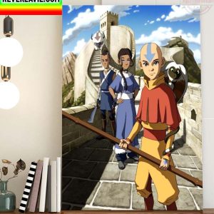 Cartoon 3 New Characters Avatar The Last Airbender Films Home Decor Poster Canvas