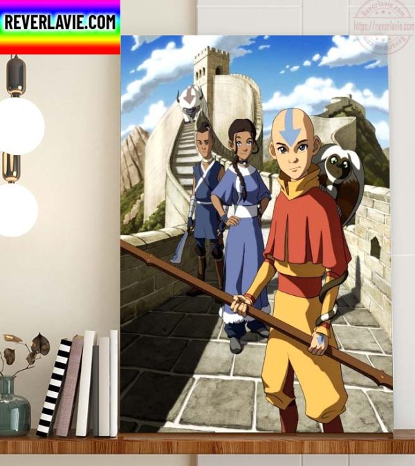 Cartoon 3 New Characters Avatar The Last Airbender Films Home Decor Poster Canvas