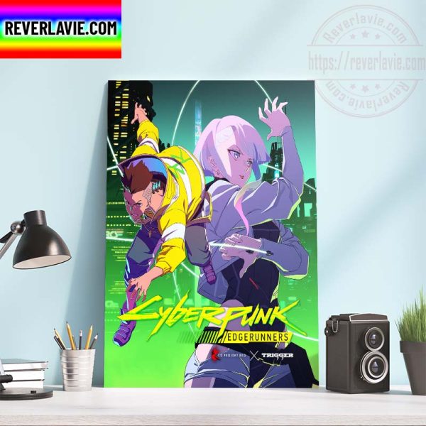 Cd Projekt Red And Studio Trigger Cyberpunk Edgerunners Home Decor Poster Canvas