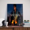 Christian Dior Sauvage x Jhonny Deep Home Decor Poster Canvas