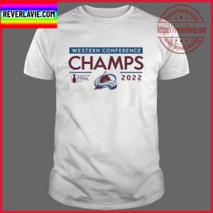 Colorado Avalanche 2022 Western Conference Champions Locker Room Unisex T-Shirt