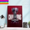 Colorado Avalanche Champions 2022 NHL Stanley Cup Champions Home Decor Poster Canvas