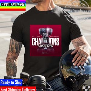 Colorado Avalanche Champions 2022 NHL Stanley Cup Champions Unisex T-Shirt