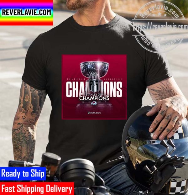 Colorado Avalanche Champions 2022 NHL Stanley Cup Champions Unisex T-Shirt