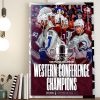 Stanley Cup Final Bound Colorado Avalanche Wall Decor Poster Canvas