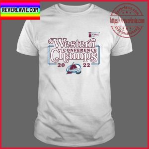 Colorado Avalanche Western Conference Champs 2022 Unisex T-Shirt