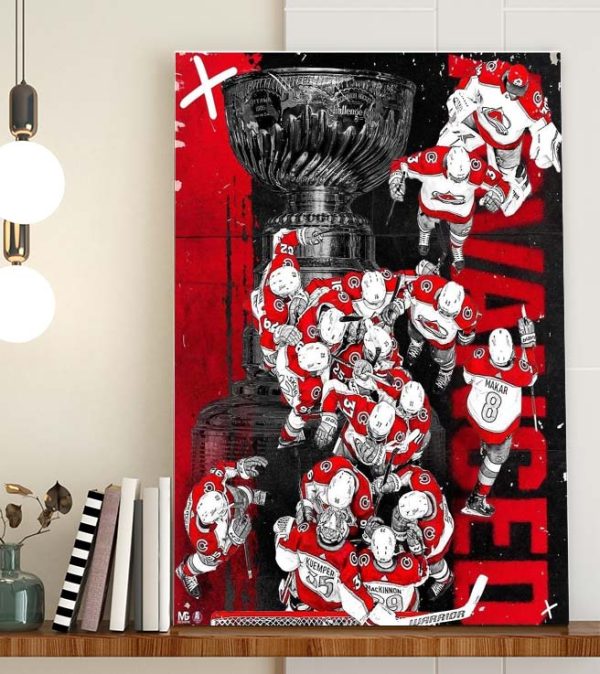 Colorado Avalanche advance to the Stanley Cup finals Poster Canvas