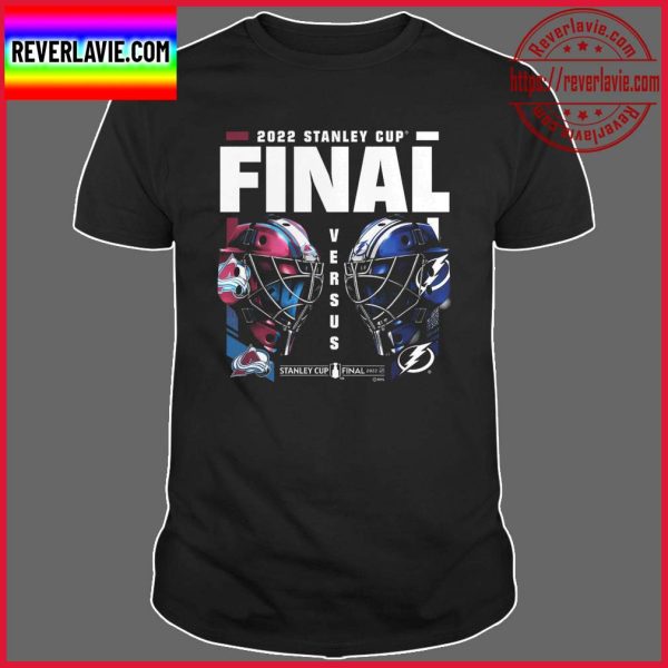 Colorado Avalanche vs Tampa Bay Lightning 2022 Stanley Cup Final High Stick Matchup Unisex T-Shirt