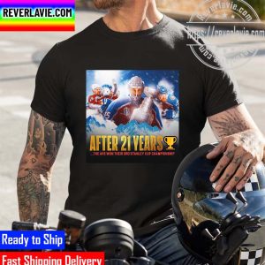 Congratulations Colorado Avalanche Champions 2022 NHL Stanley Cup Champions After 21 Years Unisex T-Shirt