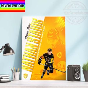Congratulations To Nathan Staios is Canadian Hockey League Defenceman Of The Year Award Winner Home Decor Poster Canvas