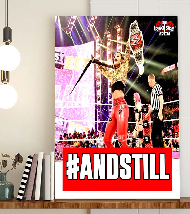 Congratulations to Bianca Belair Champions WWE And Still Home Decor Poster Canvas Congratulations to Bianca Belair Champions WWE And Still Home Decor Poster Canvas