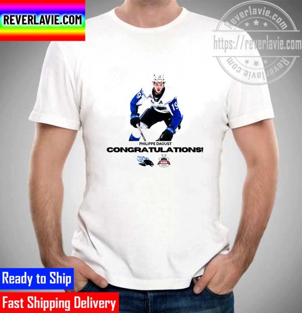 Congratulations to Philippe Daoust and the Saint John Sea Dogs on winning the 2022 Memorial Cup Champions Unisex T-Shirt
