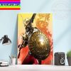 DC Comics Black Adam Aldis Hodge as Hawkman Home Decor Poster Canvas