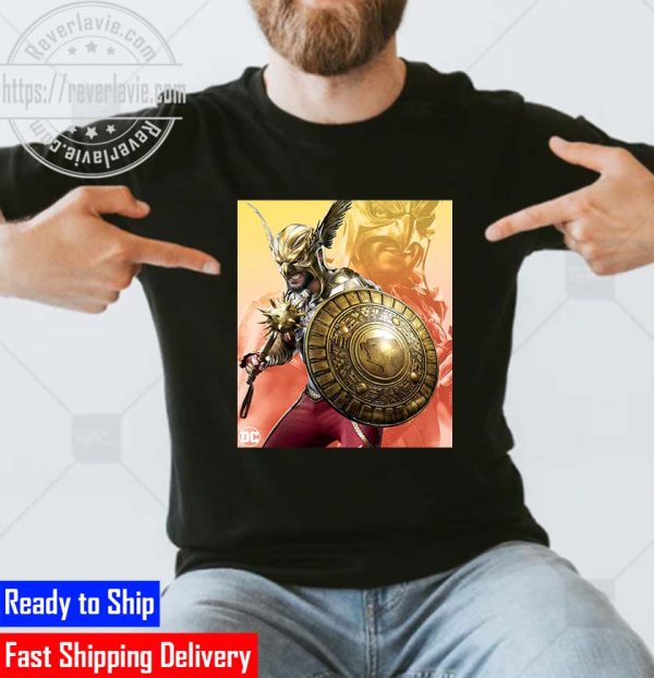 DC Comics Black Adam Aldis Hodge as Hawkman Unisex T-Shirt