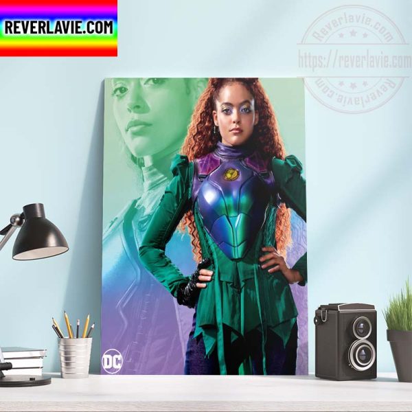 DC Comics Black Adam Quintessa Swindell as Cyclone Home Decor Poster Canvas