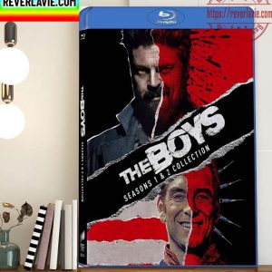 DC Comics The Boys Seasons 1 & 2 Collection Home Decor Poster Canvas