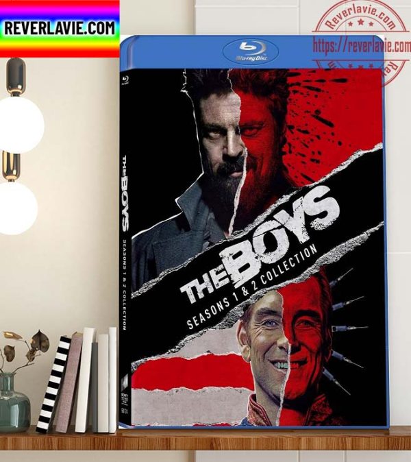 DC Comics The Boys Seasons 1 & 2 Collection Home Decor Poster Canvas