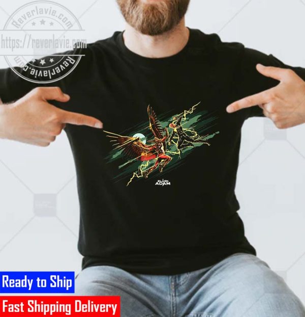 DC Comics WB Black Adam Fight Hawkman Unisex T-Shirt
