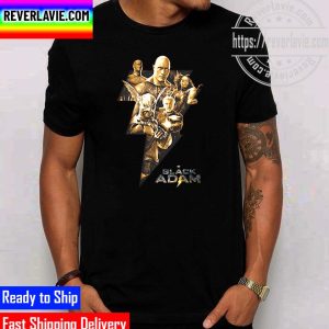 DC Comics Warner Bros Pictures Black Adam New Poster Featuring The JSA Unisex T-Shirt
