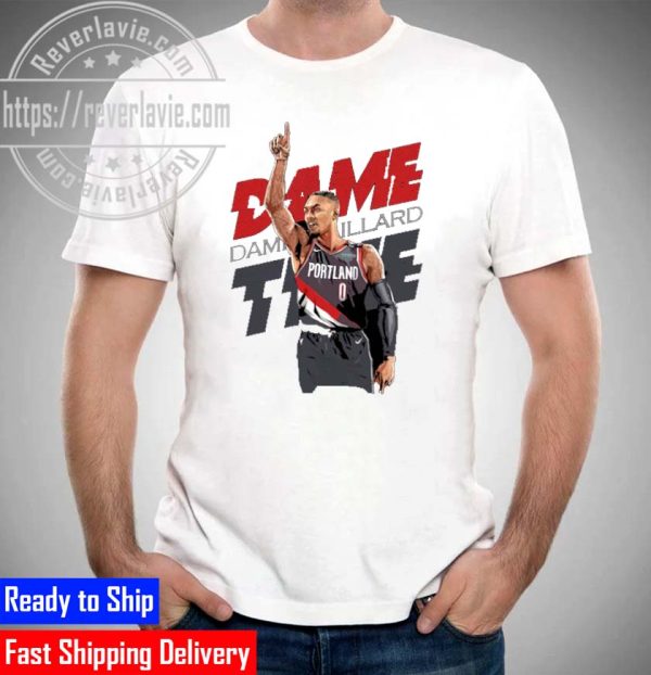 Damian Lillard Time Art Unisex T-Shirt
