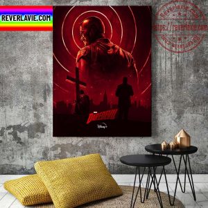 Disney+ Marvel Studios Dare Devil Fan Art Home Decor Poster Canvas