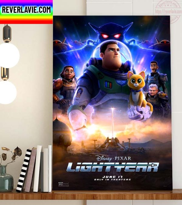 Disney+ Pixar Lightyear Voice By Chris Evans Home Decor Poster Canvas