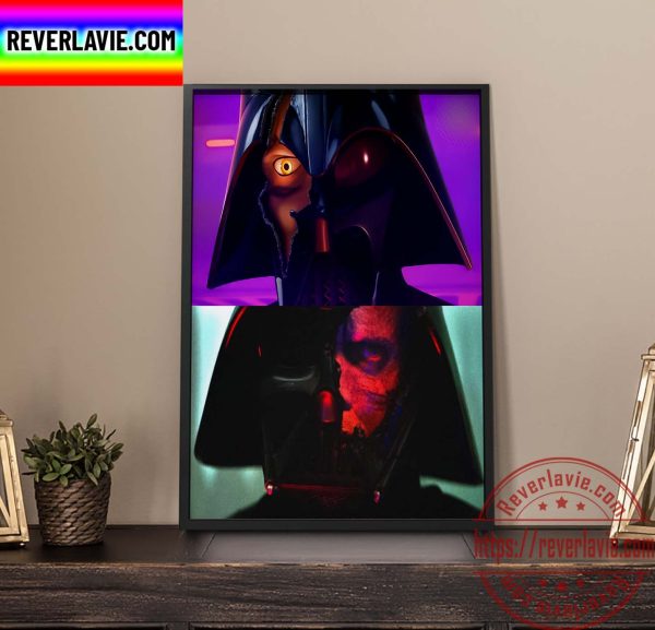 Disney+ Star Wars Obi Wan Kenobi Darth Vader Home Decor Poster Canvas