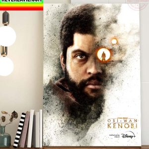 Disney+ Star Wars Obi Wan Kenobi Kawlan Roken Home Decor Poster Canvas