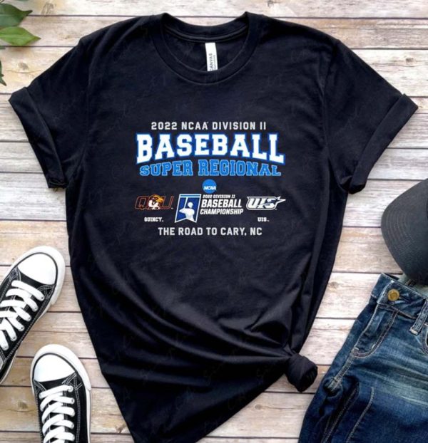 Division II Baseball Super Regional Champion Quincy vs UIS 2022 Unisex T-Shirt