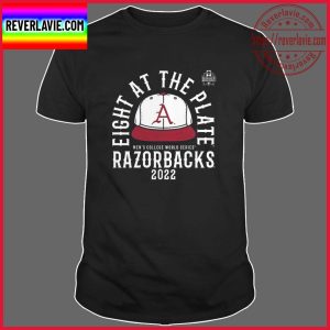 Eight At The Plate Mens College World Series Arkansas Razorbacks 2022 Unisex T-Shirt