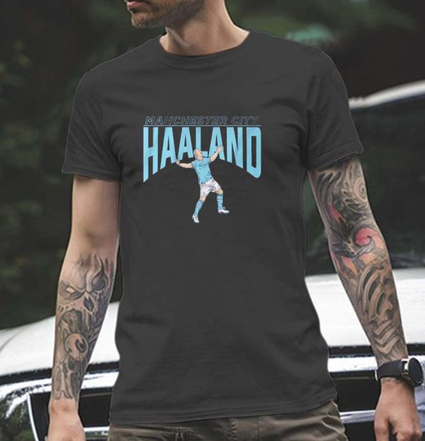 Erling Haaland Welcome To Manchester City T-Shirt