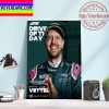 F1 Azerbaijan GP BAKU 2022 Mercedes-AMG PETRONAS F1 Team Lewis Hamilton Driver Of The Day Home Decor Poster Canvas