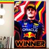 F1 Canadian GP Oracle Red Bull Racing Max Verstappen Winner In Canada Wall Decor Poster Canvas