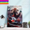 F1 Oracle Red Bull Racing Max Verstappen Canadian GP Winner Home Decor Poster Canvas