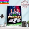 F1 Oracle Red Bull Racing Max Verstappen 25 Victories In F1 Home Decor Poster Canvas