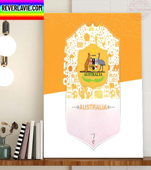 FIFA World Cup Qatar 2022 Congratulations to the Australia Officially Qualifying Home Decor Poster Canvas