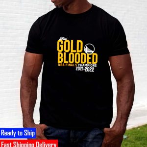 Finals Gold Blooded 2022 NBA Finals Champions Golden State Warriors Champions Unisex T-Shirt