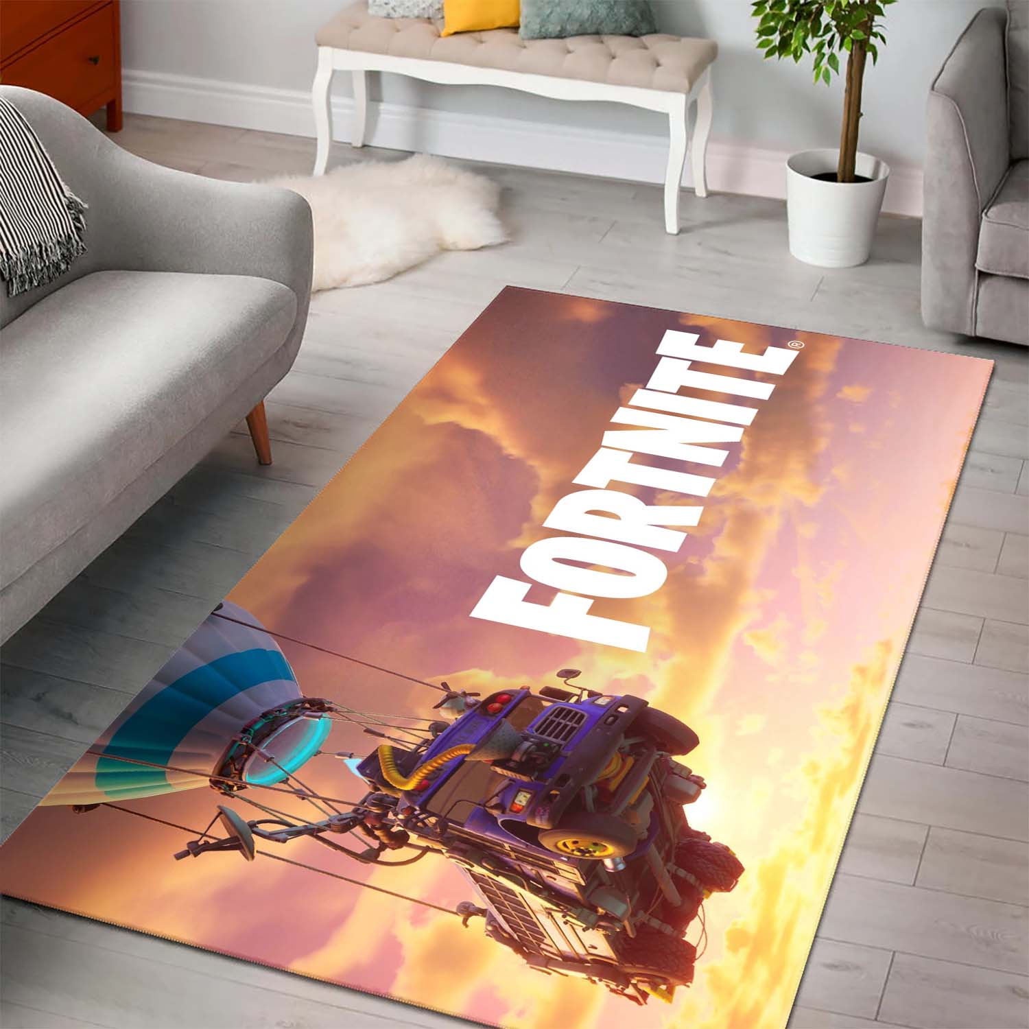Fortnite Season 3 First Image Rug Carpet Fortnite Season 3 First Image Rug Carpet