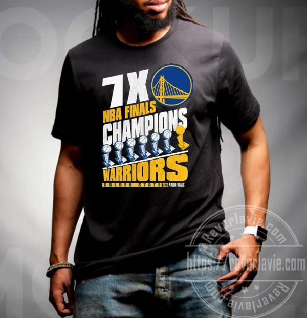 Golden State Warriors 7x NBA Champions T-shirt