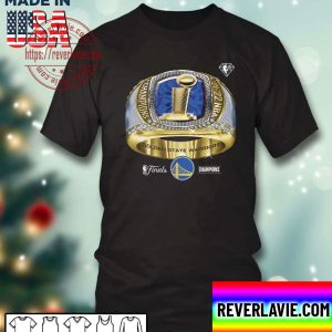 Golden State Warriors Fanatics Branded 2022 NBA Finals Champions Bling Ring Big &amp Tall Unisex T-Shirt