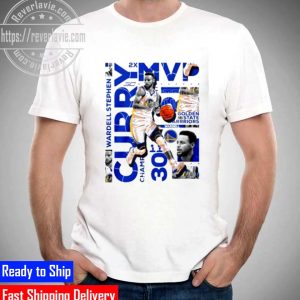 Golden State Warriors Wardell Stephen Curry 2x MVP Unisex T-Shirt