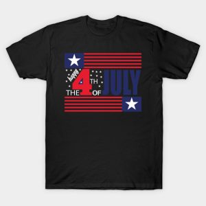 Happy the 4th of July Independence day Unisex T-Shirt