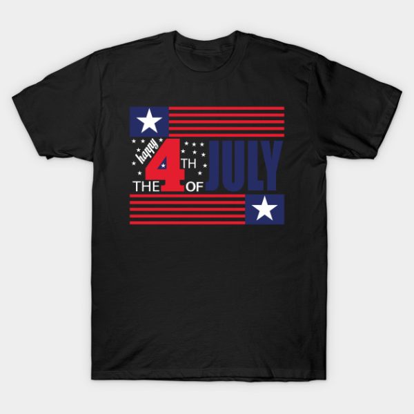Happy the 4th of July Independence day Unisex T-Shirt